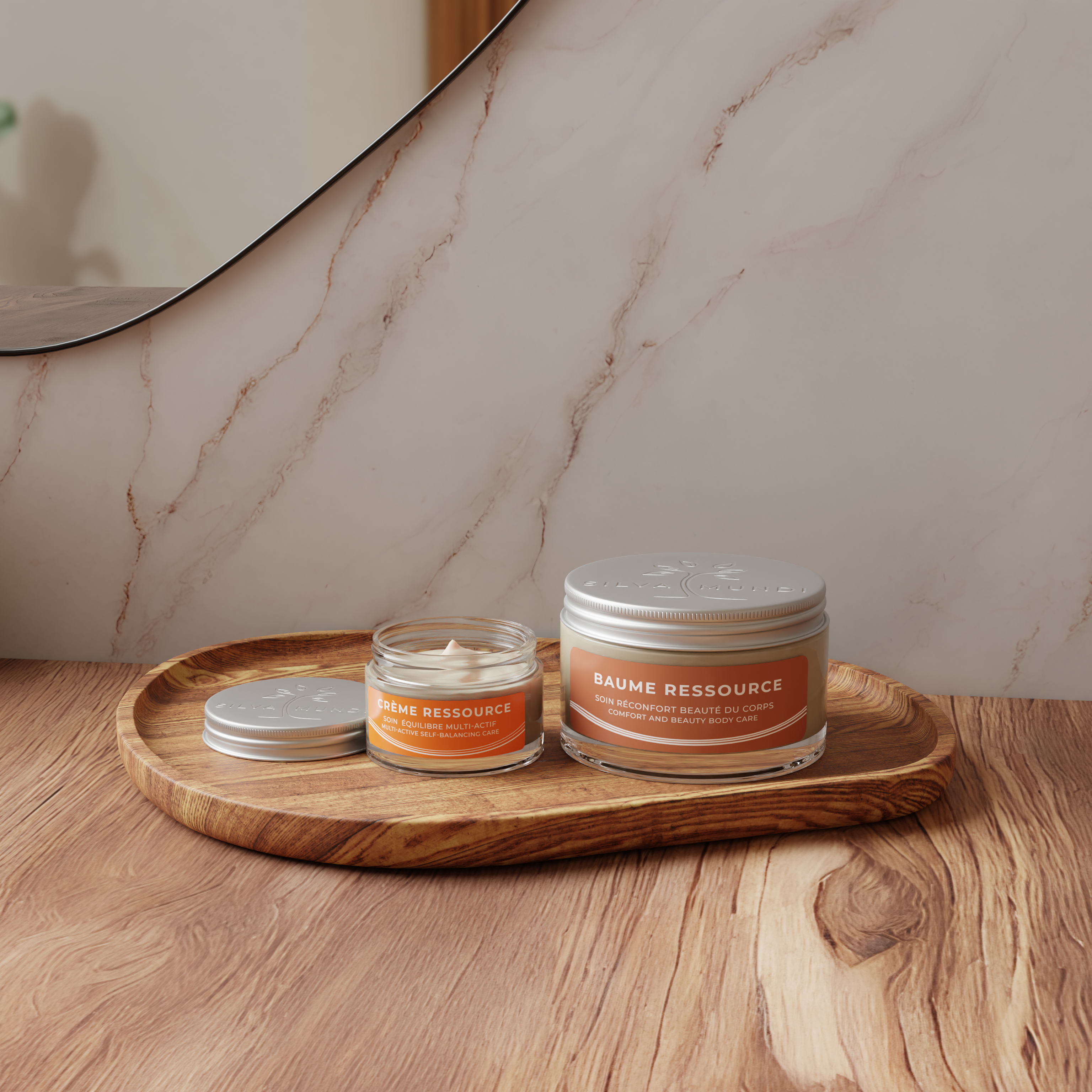 Duo produits baume ressource et creme ressource